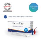 Pocket-X® Gel : 6 achetés = 3 offerts