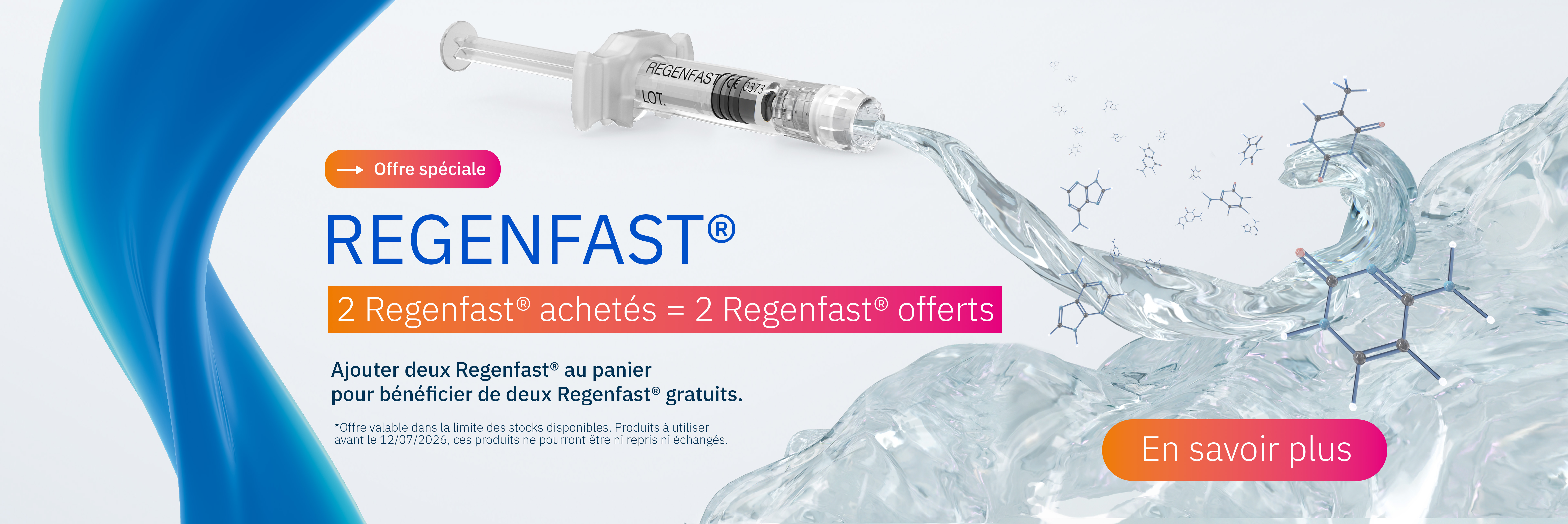 2 Regenfast® achetés = 2 Regenfast® offerts